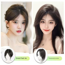 Load image into Gallery viewer, Silk Base Human Hair Topper for Women - Daily Wear Undetectable Hairpiece, Double Wefted Design for Thinning Hair & Gray Coverage, Breathable High Crown Volume & Natural Look-غطاء رأس من شعر الإنسان بقاعدة حريرية للنساء