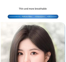 Load image into Gallery viewer, Silk Base Human Hair Topper for Women - Daily Wear Undetectable Hairpiece, Double Wefted Design for Thinning Hair & Gray Coverage, Breathable High Crown Volume & Natural Look-غطاء رأس من شعر الإنسان بقاعدة حريرية للنساء