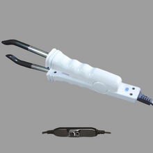Load image into Gallery viewer, Loof Hair Extension Connector Iron Treatments for Professional Salon Equipment, Keratin Bonding Tip Hair Extension Hot Fusion Iron ,Adjustable Temperature Hair Extension Iron Tools -أداة ربط وصلات الشعر، موصل ذوبان غراء الكيراتين