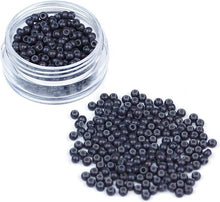 Load image into Gallery viewer, Silicone Nano Ring 1000Pcs/Bottle Nano Ring Beads Micro Links Hair Extension حلقة سيليكون نانو 1000 قطعة / زجاجة خرز حلقة نانو وصلات صغيرة لتطويل الشعر