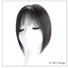 Load image into Gallery viewer, Silk Base Human Hair Topper for Women - Daily Wear Undetectable Hairpiece, Double Wefted Design for Thinning Hair & Gray Coverage, Breathable High Crown Volume & Natural Look-غطاء رأس من شعر الإنسان بقاعدة حريرية للنساء