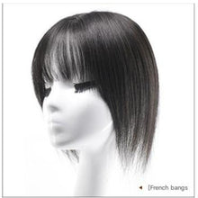 Load image into Gallery viewer, Silk Base Human Hair Topper for Women - Daily Wear Undetectable Hairpiece, Double Wefted Design for Thinning Hair & Gray Coverage, Breathable High Crown Volume & Natural Look-غطاء رأس من شعر الإنسان بقاعدة حريرية للنساء