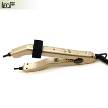 Load image into Gallery viewer, Loof Hair Extension Connector Iron Treatments for Professional Salon Equipment, Keratin Bonding Tip Hair Extension Hot Fusion Iron ,Adjustable Temperature Hair Extension Iron Tools -أداة ربط وصلات الشعر، موصل ذوبان غراء الكيراتين