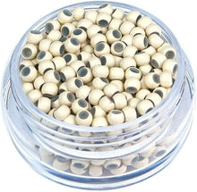 Load image into Gallery viewer, Silicone Nano Ring 1000Pcs/Bottle Nano Ring Beads Micro Links Hair Extension حلقة سيليكون نانو 1000 قطعة / زجاجة خرز حلقة نانو وصلات صغيرة لتطويل الشعر