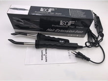 Load image into Gallery viewer, Loof Hair Extension Connector Iron Treatments for Professional Salon Equipment, Keratin Bonding Tip Hair Extension Hot Fusion Iron ,Adjustable Temperature Hair Extension Iron Tools -أداة ربط وصلات الشعر، موصل ذوبان غراء الكيراتين