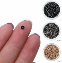 Load image into Gallery viewer, Silicone Nano Ring 1000Pcs/Bottle Nano Ring Beads Micro Links Hair Extension حلقة سيليكون نانو 1000 قطعة / زجاجة خرز حلقة نانو وصلات صغيرة لتطويل الشعر
