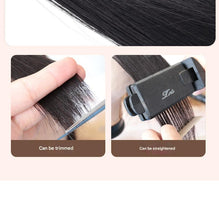 Load image into Gallery viewer, New Hand-made Hair Topper Extension, Invisible Seamless Edge, Breathable & Lightweight,3D Loop-Knitting, Real Human Hair Pad for High Crown & Volume