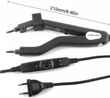 Load image into Gallery viewer, Loof Hair Extension Connector Iron Treatments for Professional Salon Equipment, Keratin Bonding Tip Hair Extension Hot Fusion Iron ,Adjustable Temperature Hair Extension Iron Tools -أداة ربط وصلات الشعر، موصل ذوبان غراء الكيراتين
