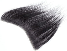 Load image into Gallery viewer, e estelle Eestelle Frontal Hairpiece for Women Natural Black Hair Extension Hairline Loss Straight Tape in Human Hair Toppers Replacement Toupee (2x16cm 15cm)
