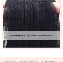 Load image into Gallery viewer, New Hand-made Hair Topper Extension, Invisible Seamless Edge, Breathable & Lightweight,3D Loop-Knitting, Real Human Hair Pad for High Crown & Volume
