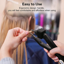 Load image into Gallery viewer, Loof Hair Extension Connector Iron Treatments for Professional Salon Equipment, Keratin Bonding Tip Hair Extension Hot Fusion Iron ,Adjustable Temperature Hair Extension Iron Tools -أداة ربط وصلات الشعر، موصل ذوبان غراء الكيراتين