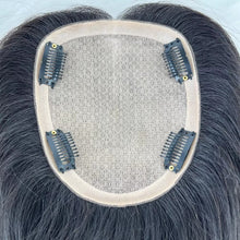 Load image into Gallery viewer, Full Human Hair Silk Base Topper -Lightweight & Breathable , Natural-Looking, Realistic Comfort for Everyday Wear