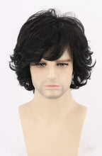 Load image into Gallery viewer, Men's Fluffy Wigs Mens Short Curly Fluffy Wig Natural Men Wig Synthetic Full Wigs(curl)