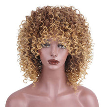 Load image into Gallery viewer, Estelle African Lady High Temperature Silk Fiber Yama Wigs , Headgear Wig