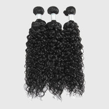 Load image into Gallery viewer, 10A Remy water wave Human Hair 10A مياه ريمي شعر بشري