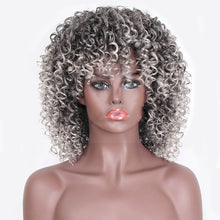 Load image into Gallery viewer, Estelle African Lady High Temperature Silk Fiber Yama Wigs , Headgear Wig