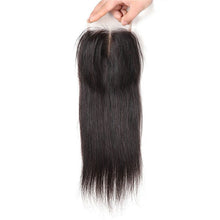 Load image into Gallery viewer, Hand Made Straight Human Hair Lace Closure 4*4 -صنع يدوي مستقيم شعر بشري إغلاق الدانتيل 4 * 4