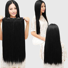 Load image into Gallery viewer, Eestelle full head one-piece long straight and Body Wave hair extension, with 5 clips, suitable for women and girls