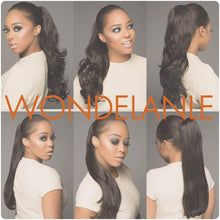Load image into Gallery viewer, Estelle Claw Curly Wavy / Straight Ponytail Extension Long Synthetic for Women