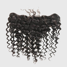 Load image into Gallery viewer, Human Hair Deep Wave13*4 Lace Frontal-13x4frontaldwelsy-شعر بشري عميق Wave13 * 4 أمامي الدانتيل