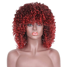 Load image into Gallery viewer, Estelle African Lady High Temperature Silk Fiber Yama Wigs , Headgear Wig