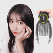 Load image into Gallery viewer, Estelle Realistic Natural Fake Bangs Invisible 3D French Air Bangs Real Hair Wig Pieces For Ladies Head Replacement Pieces