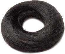 Load image into Gallery viewer, Estelle Human Hair Bun Hair Piece Remy Hair Bun Scrunchies Real Updo Hairpieces Wavy Stretchy Hair Bun Donot Elegant Chignon with Elastic Rubber Band Hair Accessory For Women