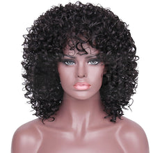 Load image into Gallery viewer, Estelle African Lady High Temperature Silk Fiber Yama Wigs , Headgear Wig