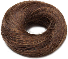 Load image into Gallery viewer, Estelle Human Hair Bun Hair Piece Remy Hair Bun Scrunchies Real Updo Hairpieces Wavy Stretchy Hair Bun Donot Elegant Chignon with Elastic Rubber Band Hair Accessory For Women