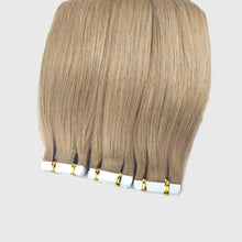 Load image into Gallery viewer, Seamless Human Hair Extension with Protein Film Blonde 10#-وصلات شعر بشري غير ملحومة مع فيلم بروتين أشقر 10 #