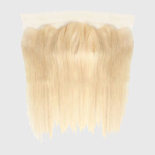 Load image into Gallery viewer, Real human hair 13*4 lace frontal 613# , straight closure-13x4frintal613stwelsy-شعر بشري حقيقي 13 * 4 أمامي دانتيل 613 # ، إغلاق مستقيم
