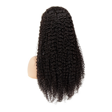 Load image into Gallery viewer, deep curly silk top human hair wig with 13x4 lace front-شعر مستعار بشري عميق مجعد من الحرير مع دانتيل أمامي 13x4