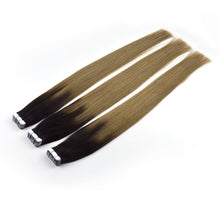 Load image into Gallery viewer, T Style Seamless Human Hair Tape In Omber 4/8# سلس شريط شعر بشري نمط أومبر 4/8 #