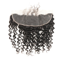 Load image into Gallery viewer, Human Hair Deep Wave13*4 Lace Frontal-13x4frontaldwelsy-شعر بشري عميق Wave13 * 4 أمامي الدانتيل