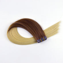 Load image into Gallery viewer, European Style Seamless Human Hair Tape In Omber 4/613# شريط شعر بشري غير ملحوم على النمط الأوروبي في أومبر 4/613 #