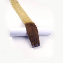 Load image into Gallery viewer, European Style Seamless Human Hair Tape In Omber 4/613# شريط شعر بشري غير ملحوم على النمط الأوروبي في أومبر 4/613 #