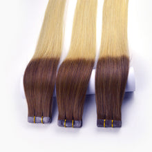 Load image into Gallery viewer, European Style Seamless Human Hair Tape In Omber 4/613# شريط شعر بشري غير ملحوم على النمط الأوروبي في أومبر 4/613 #