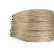 Load image into Gallery viewer, Seamless Human Hair Extension with Protein Film Blonde 10#-وصلات شعر بشري غير ملحومة مع فيلم بروتين أشقر 10 #