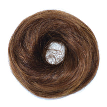 Load image into Gallery viewer, Estelle Real hair donut ball head wig hair bag wig ring real hair ring hair fluffy curly lady ball head hair twister