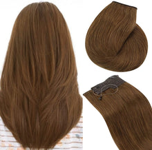 Load image into Gallery viewer, Estelle Invisible Wire Human Hair One Piece Clip-in Extension-إستيل سلك غير مرئي بشري بشري قطعة واحدة وصلة تمديد