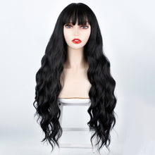 Load image into Gallery viewer, Estelle Wig Female Long Curly Hair Big Wave Medium Long Full Headgear