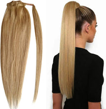 Load image into Gallery viewer, Eestelle Human Hair Ponytail Extension Clip in Ponytail Hair Extensions -مقطع في ذيل حصان شعر بشري
