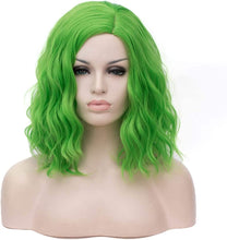 Load image into Gallery viewer, Estelle Short Bob Wavy Curly Wig For Women Heat Resistant Bob Party Wig Including Wig Cap