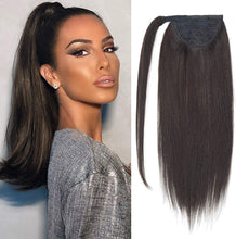 Load image into Gallery viewer, Eestelle Human Hair Ponytail Extension Clip in Ponytail Hair Extensions -مقطع في ذيل حصان شعر بشري