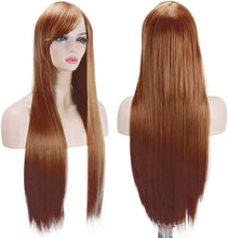 Load image into Gallery viewer, Estelle Wigs 32 Inches 80 cm Long Straight Anime Fashion Women's Cosplay Wig Party Wig With Free Wig Cap
