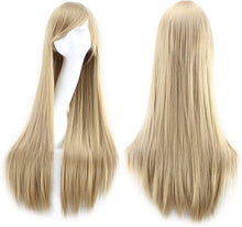 Load image into Gallery viewer, Estelle Wigs 32 Inches 80 cm Long Straight Anime Fashion Women's Cosplay Wig Party Wig With Free Wig Cap