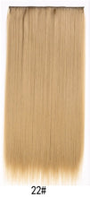 Load image into Gallery viewer, Eestelle full head one-piece long straight and Body Wave hair extension, with 5 clips, suitable for women and girls