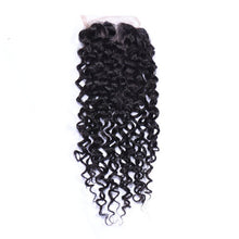 Load image into Gallery viewer, Hand Made water wave Human Hair Lace Closure 4*4 -موجة المياه المصنوعة يدويا من شعر الإنسان إغلاق الدانتيل 4 * 4