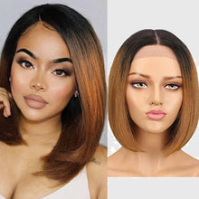 Load image into Gallery viewer, Estelle 13x4 Lace Front Wig Heat Resistant High Quality Fiber Wig Nature Looking Color No 7