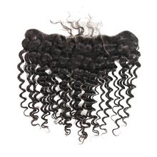 Load image into Gallery viewer, Human Hair Deep Wave13*4 Lace Frontal-13x4frontaldwelsy-شعر بشري عميق Wave13 * 4 أمامي الدانتيل